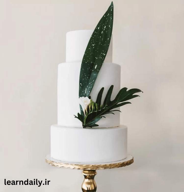 مدل کیک عروسی ساده