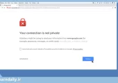 رفع مشکل your connection is not private در گوگل کروم