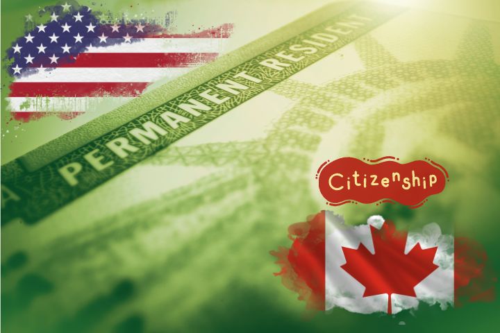 Obtaining Canadian citizenship with an American green card